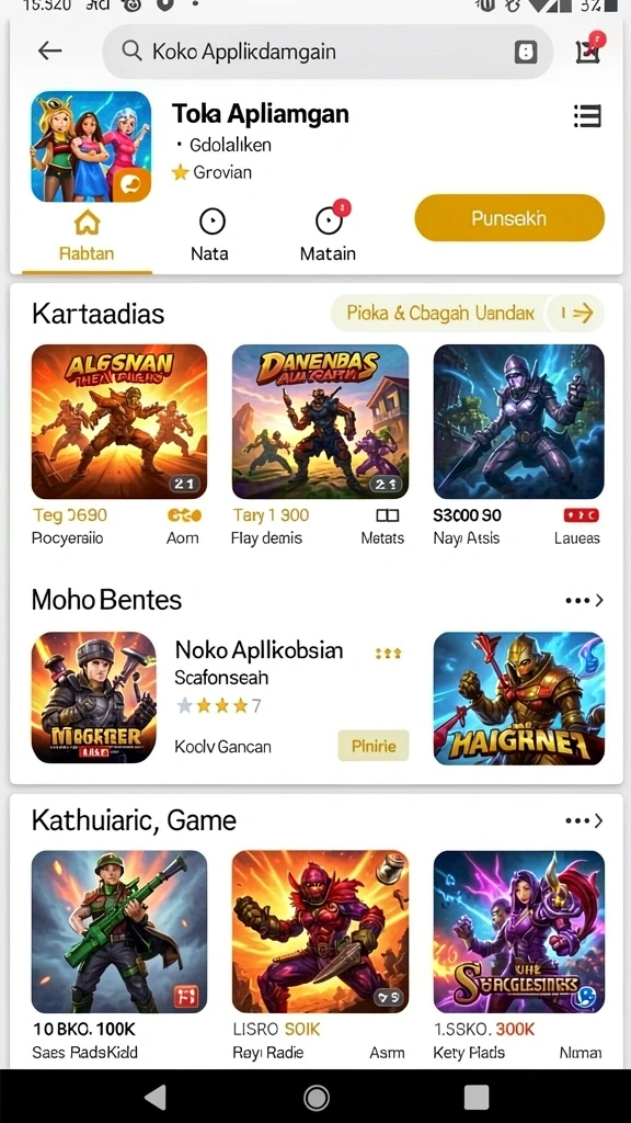 gamerp - Misi harian yang bervariasi dan menantang.