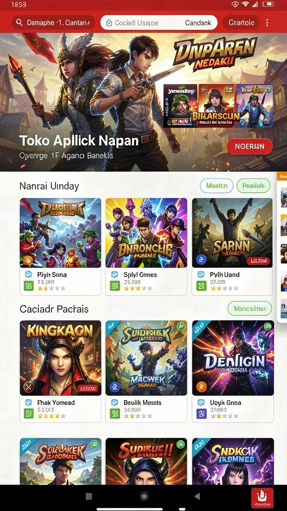 nabob77 - Tampilan antarmuka yang menarik dan user-friendly.