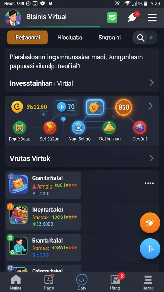 penidabet - Screenshot menampilkan antarmuka utama permainan PENIDABET.